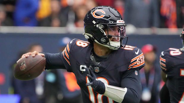 Chicago Bears quarterback Caleb Williams