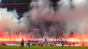 Die Pyro-Show gegen Lissabon kommt die Fans teuer zu stehen. Die Pyro-Show gegen Lissabon kommt die Fans teuer zu stehen.