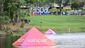 Valspar Championship signage at Innisbrook Resort’s Copperhead Course