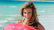 Nina Agdal was photographed by James Macari in Hayman Island, Australia.