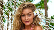 Gigi Hadid was photographed by Yu Tsai on the Islands of Tahiti.