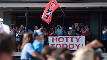 Ole Miss fans rev up for the parade and the  program at Swayze Field Wednesday, June 29, 2022, celebrating their National champion Rebel baseball team, winners of the College World Series.

Tcl Olemiss