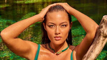 Mia Kang was photographed by Ruven Afanador in Mexico.