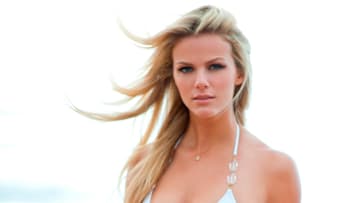 Brooklyn Decker photographed by Stewart Shining in Hawaii for SI Swimsuit