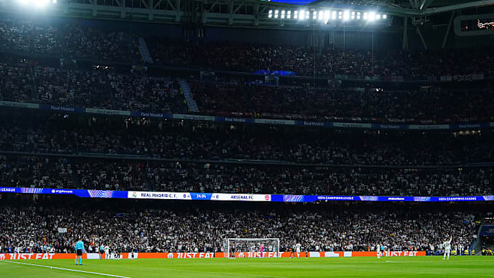 Real Madrid C.F. v Arsenal FC - UEFA Champions League 2024/25 Quarter Final Second Leg