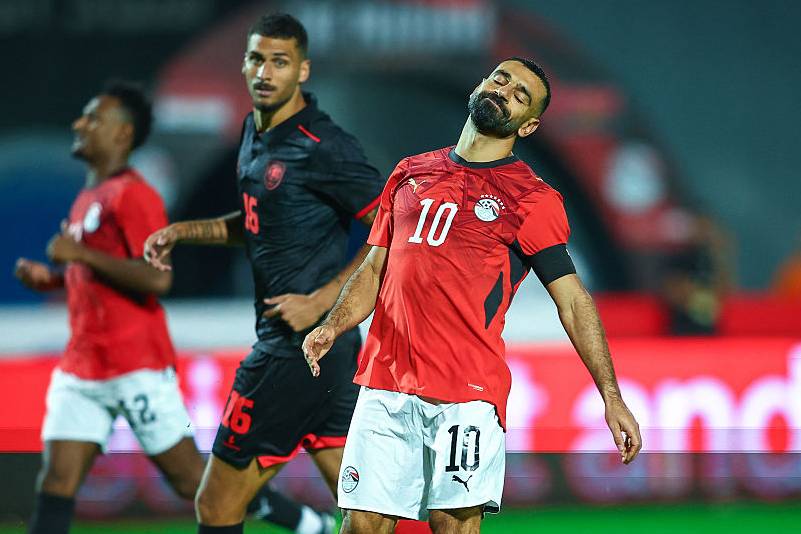 Mohamed Salah vs. Angola.      