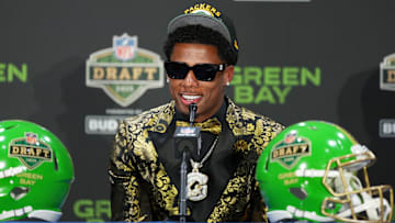 Green Bay Packers receiver Matthew Golden