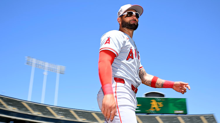 Los Angeles Angels outfielder Kevin Pillar