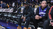 Nov 18, 2025; Los Angeles, California, USA; Rich Paul, the agent of LeBron James, attends the game between the Los Angeles Lakers and the Utah Jazz at the Crypto.com Arena. Mandatory Credit: Kirby Lee-Imagn Images
