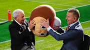 Lee Corso has donned the Brutus head 45 times in his time at ESPN.