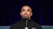 Jalen Hurts behind eight other quarterbacks in recent poll.