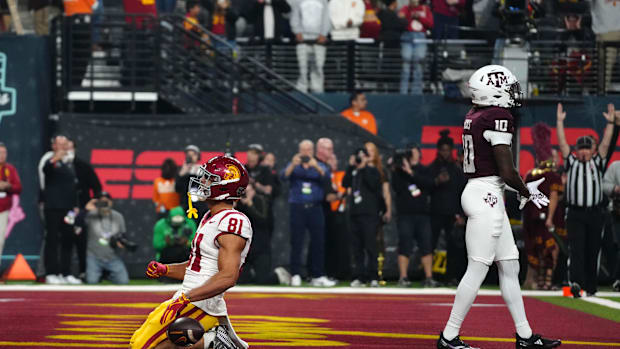 California Trojans wide receiver Kyle Ford.