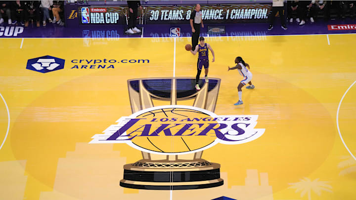 Lakers star Luka Dončić had previously complained that the NBA Cup floor was too slippery.