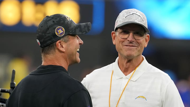 The Harbaugh brothers have accumulated 246 regular season wins as NFL head coaches. 