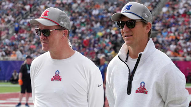 Peyton Manning was inducted into the Pro Football Hall of Fame in 2021.