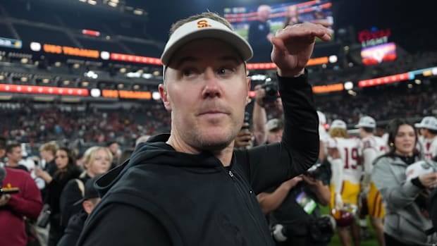 USC Trojans coach Lincoln Riley