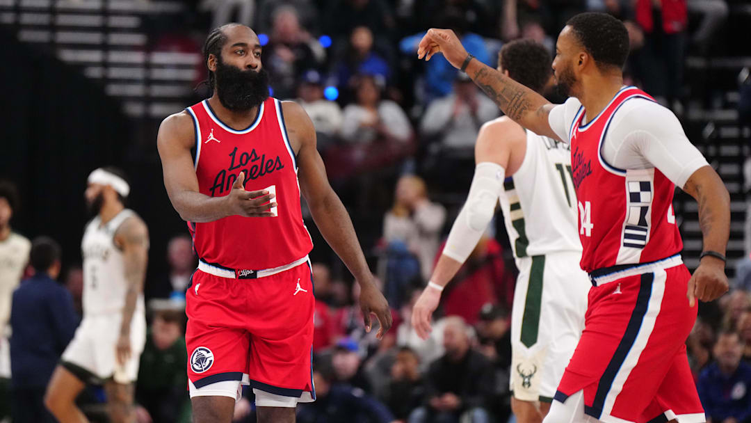 James Harden, Norman Powell, LA Clippers