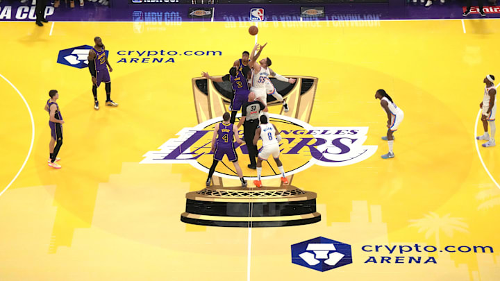 The Lakers and Thunder met during NBA Cup group play. They could meet again in the semifinals. 