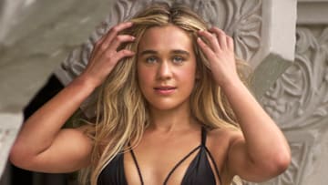 Ali Truwit shot at The Boca Raton by Ben Horton. Swimsuit by Agent Provocateur.