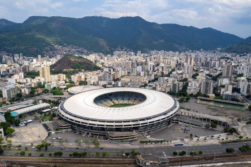 Turf Replacement at Maracana Stadium