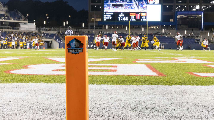 Sep 4, 2022; Canton, OH, USA; The Black College Football Hall of Fame Classic at Tom Benson Hall of Fame Stadium. 