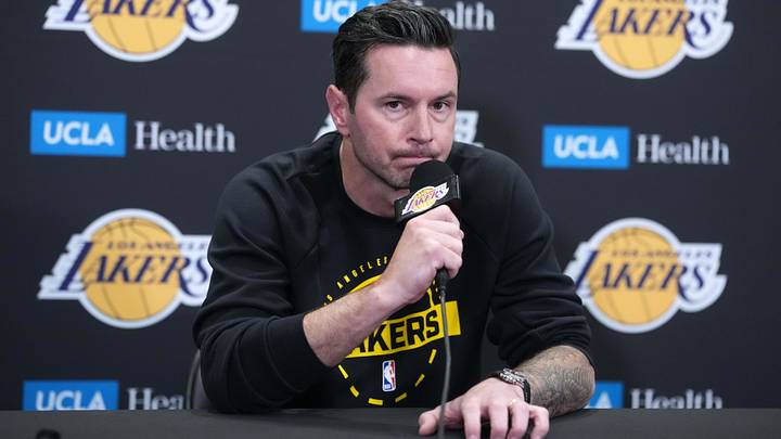 Los Angeles Lakers head coach JJ Redick.