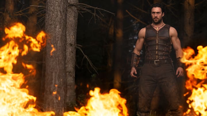 Aaron Taylor Johnson in Columbia Pictures and Marvel KRAVEN THE HUNTER