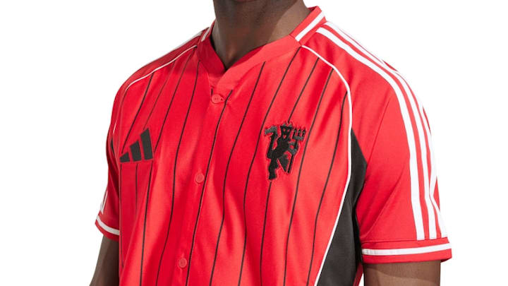 United are one of a few adidas-sponsored clubs to recently release baseball jerseys. United are one of a few adidas-sponsored clubs to recently release baseball jerseys.