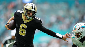 New Orleans Saints quarterback Tyler Shough