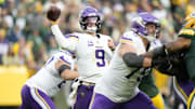 Minnesota Vikings quarterback J.J. McCarthy is in concussion protocol.