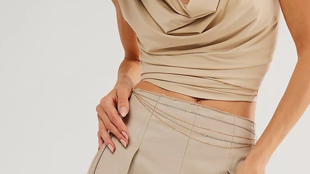 free people belly chain