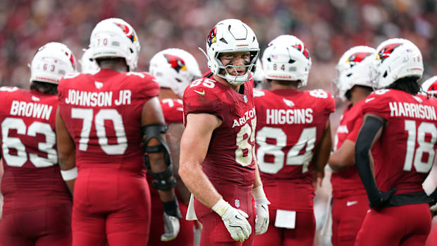 Arizona Cardinals tight end Trey McBride Arizona Cardinals tight end Trey McBride