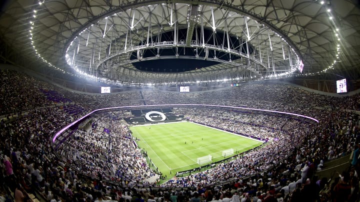 Final maçına ev sahipliği yapacak Lusail Iconic Stadyumu