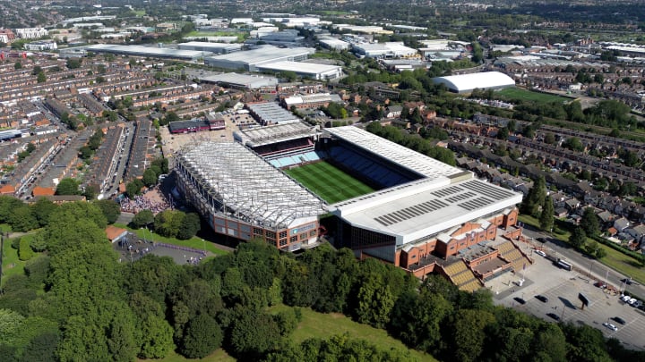 Aerial view of Villa Park