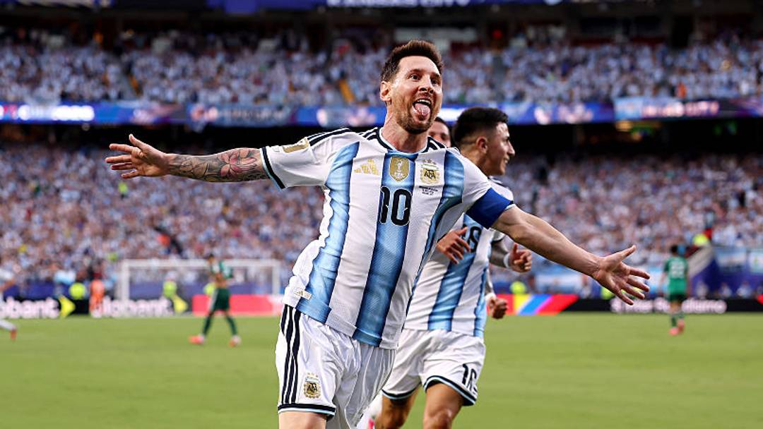 Lionel Messi tuvo una noche histórica en Kansas City al marcar tres goles