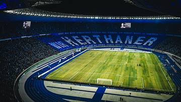 Abschiedsrunde im Olympiastadion