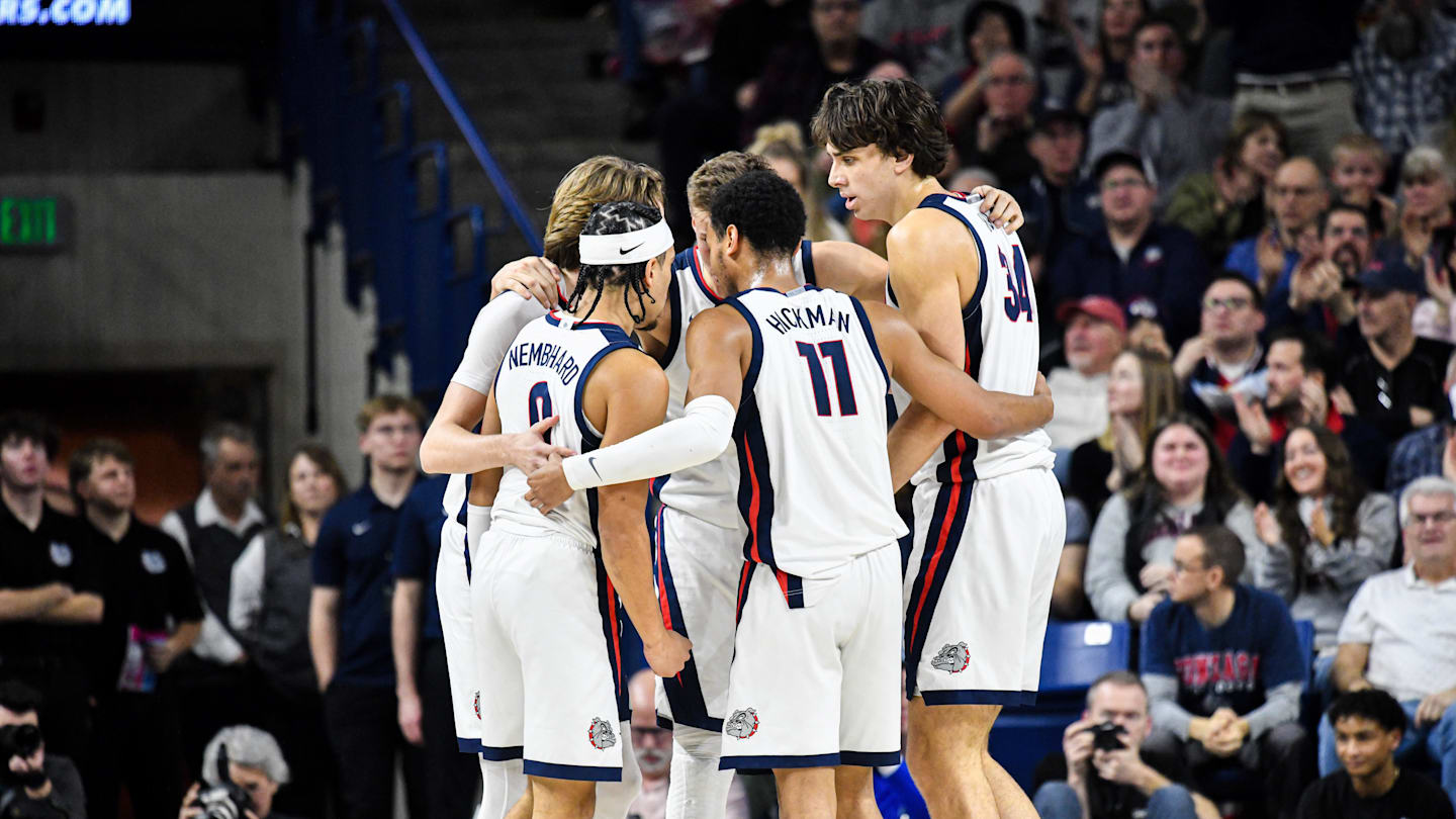 Men’s college basketball rankings: Gonzaga receives votes in AP Top 25 poll