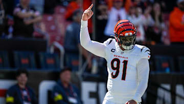 Cincinnati Bengals defensive end Trey Hendrickson