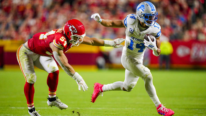 Lions' Amon-Ra St. Brown Responds to Narrative That Refs 'Robbed' Detroit vs. Chiefs