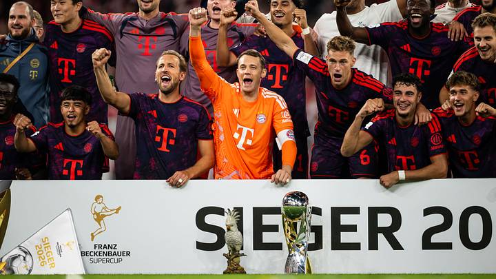 Der FC Bayern sicherte sich gegen den BVB den ersten Titel der Saison