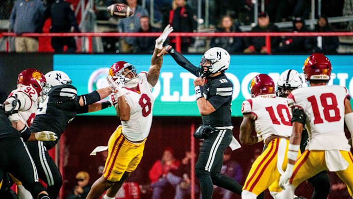 In two years as a starter at Nebraska, Dylan Raiola was 13-9, improving dramatically in his sophomore year before breaking his leg against USC.