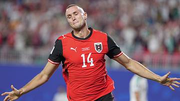 Tor-Held gegen Algerien: Sasa Kalajdzic Tor-Held gegen Algerien: Sasa Kalajdzic
