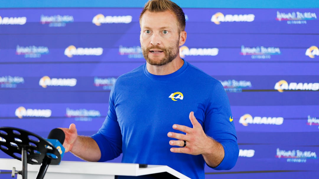 Los Angeles Rams OTA Offseason Workout Sean McVay