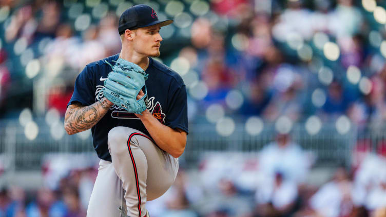 Atlanta Braves pitcher AJ Smith-Shawver made Major League debut in 2023; he'll be looking for a spot in the rotation in 2024.