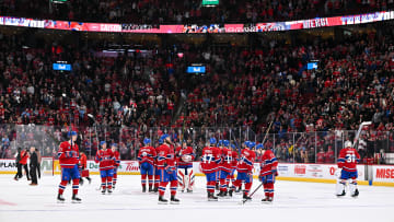 Montreal Canadiens Saluting The Final Home Crowd of the 2023-24 Season
