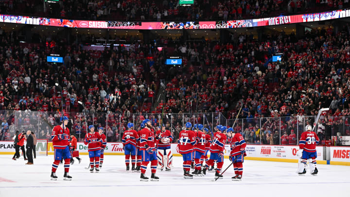 Montreal Canadiens Saluting The Final Home Crowd of the 2023-24 Season