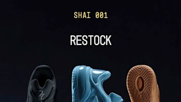 Three colorways of the Converse SHAI 001 are restocking soon.