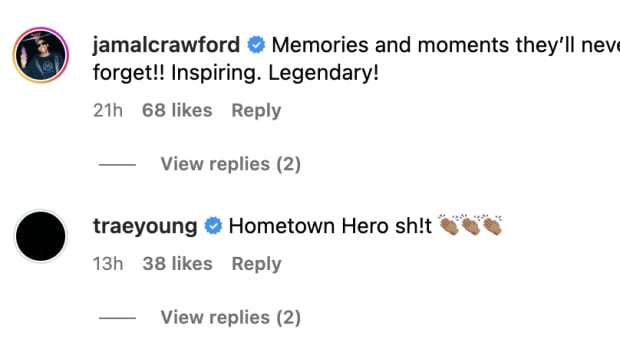 Trae Young's Comment