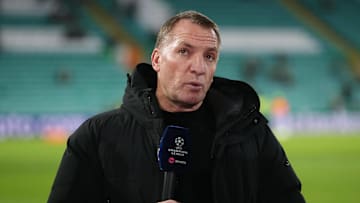 . - Celtic v Bayern Munchen, UEFA Champions League, Knockout Play-off first leg, Celtic Park Stadium, Glasgow, Scotland - 12th February 2025. Daniel Weir Crystal Pix Brendan Rodgers Manager of Celtic. - Celtic v Bayern Munchen, UEFA Champions League, Knockout Play-off first leg, Celtic Park Stadium, Glasgow, Scotland - 12th February 2025. Daniel Weir Crystal Pix Glasgow Celtic Park Stadium Scotland Copyright: xDanielxWeirx CP_Celtic_Munich_14