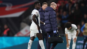 Saka was subbed off against Greece